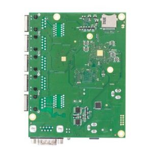 MikroTik RB450Gx4, RouterBOARD 450Gx4 with four core 716MHz Atheros CPU, 1 GB RAM